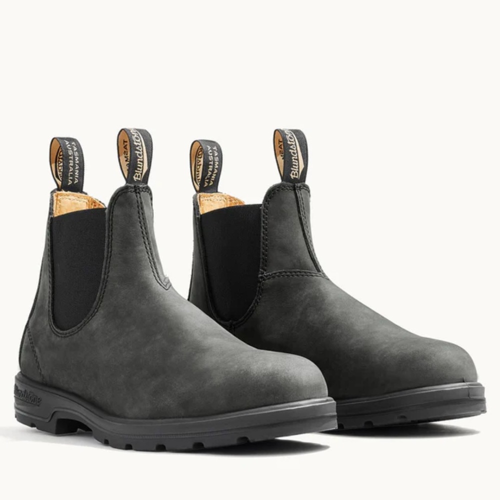 Blundstone Super 550 Series Boots - Women's 7 - Rustic Black